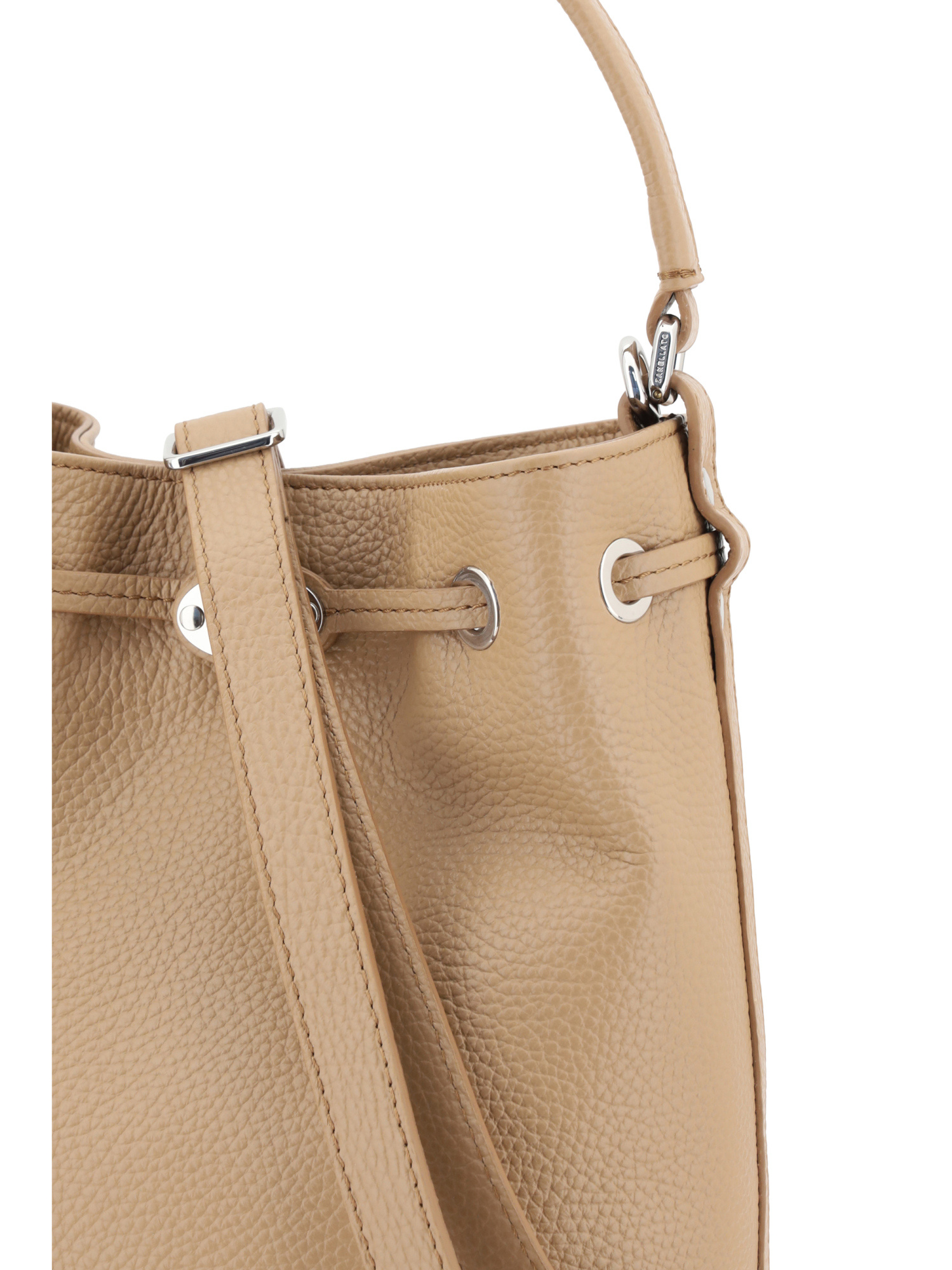 Zanellato Monda Twist-lock Bucket Bag In Nude
