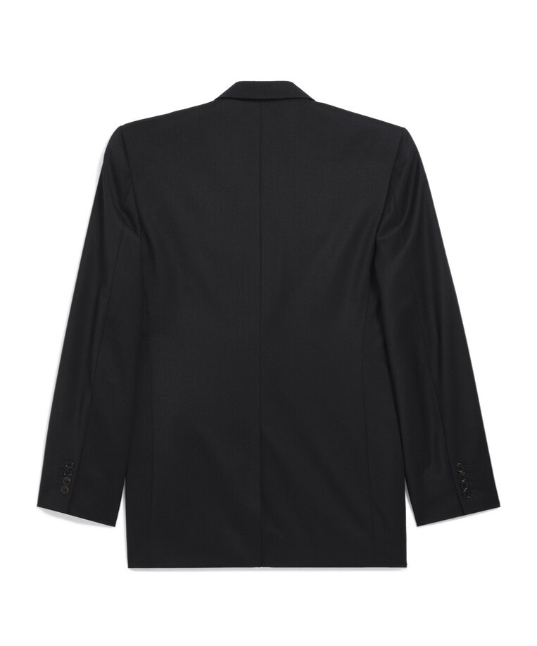 Balenciaga Men's Standard Tailored Jacket In New Black In Black