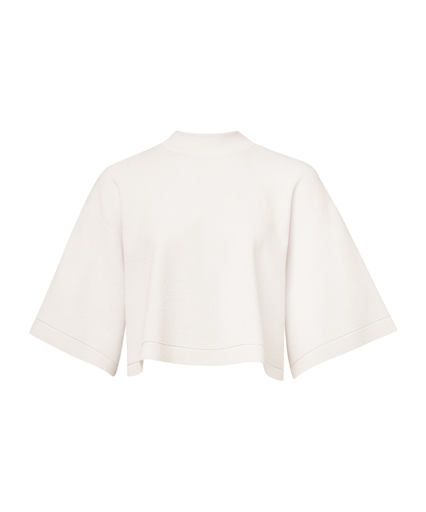 Alaïa Cropped Cotton Blend Top