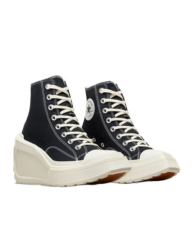 Converse 110mm Chuck 70 De Luxe Wedge Hi Sneakers In White