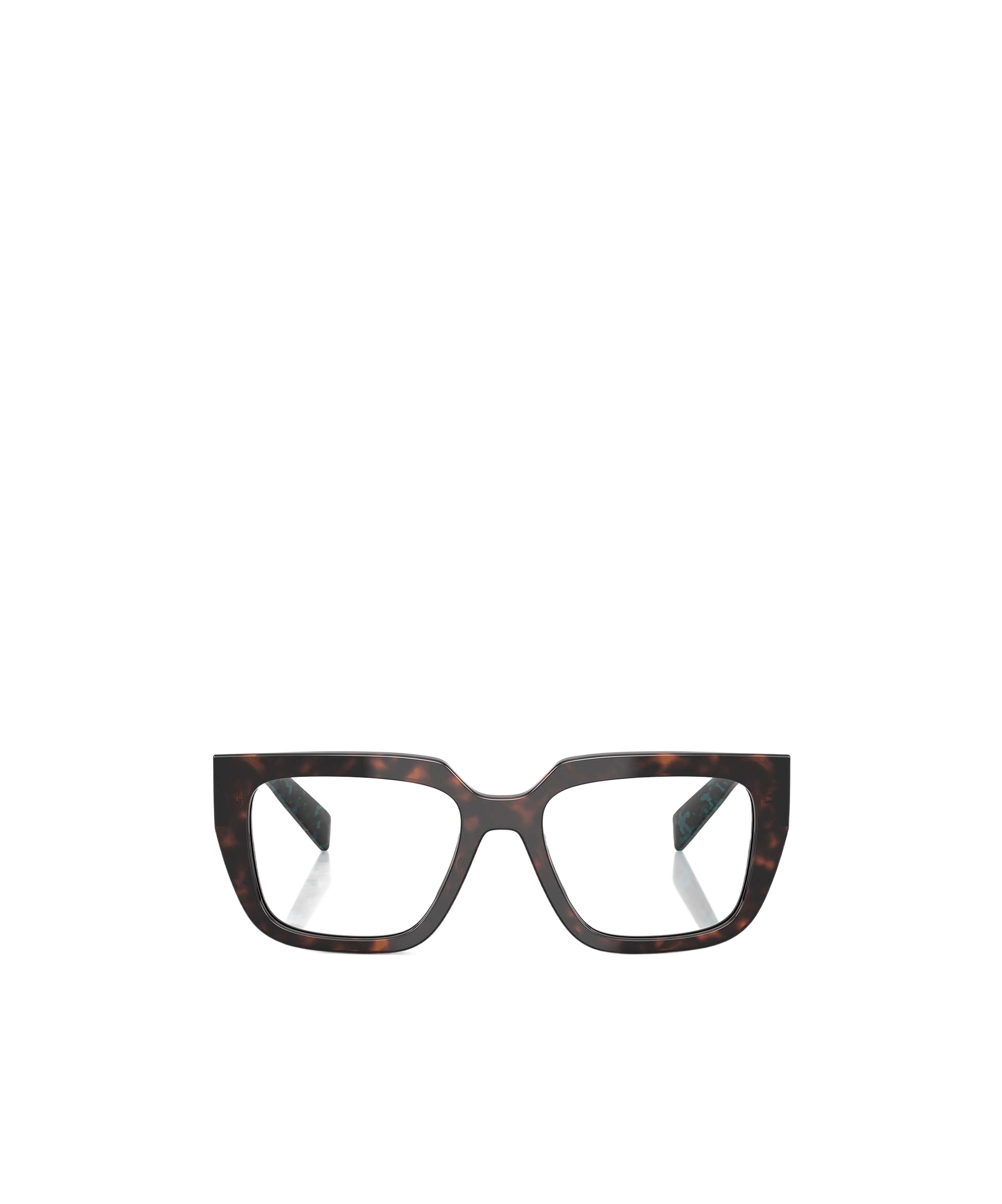 Prada Eyewear Square Frame Glasses In Black