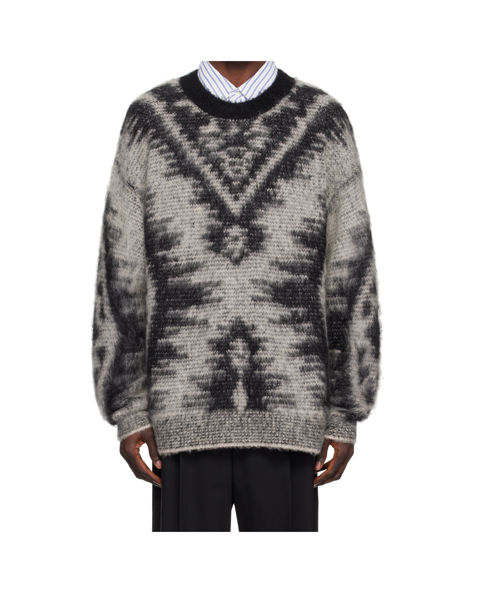 Isabel Marant Long Sleeve Sweater In Black
