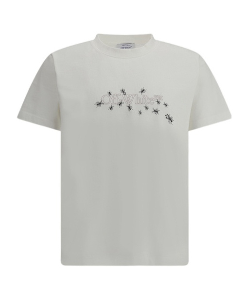 Off-white Ants Arrow T-shirt In Gray
