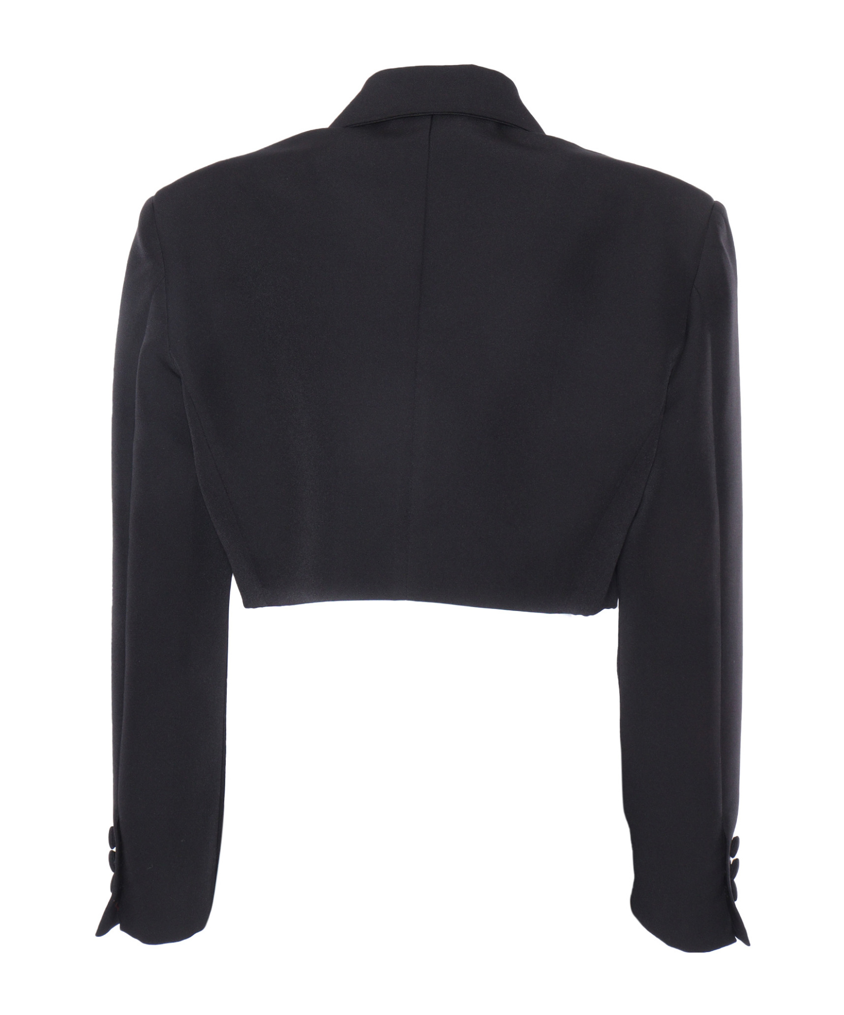 Ermanno Scervino Short Suit Coat In Black