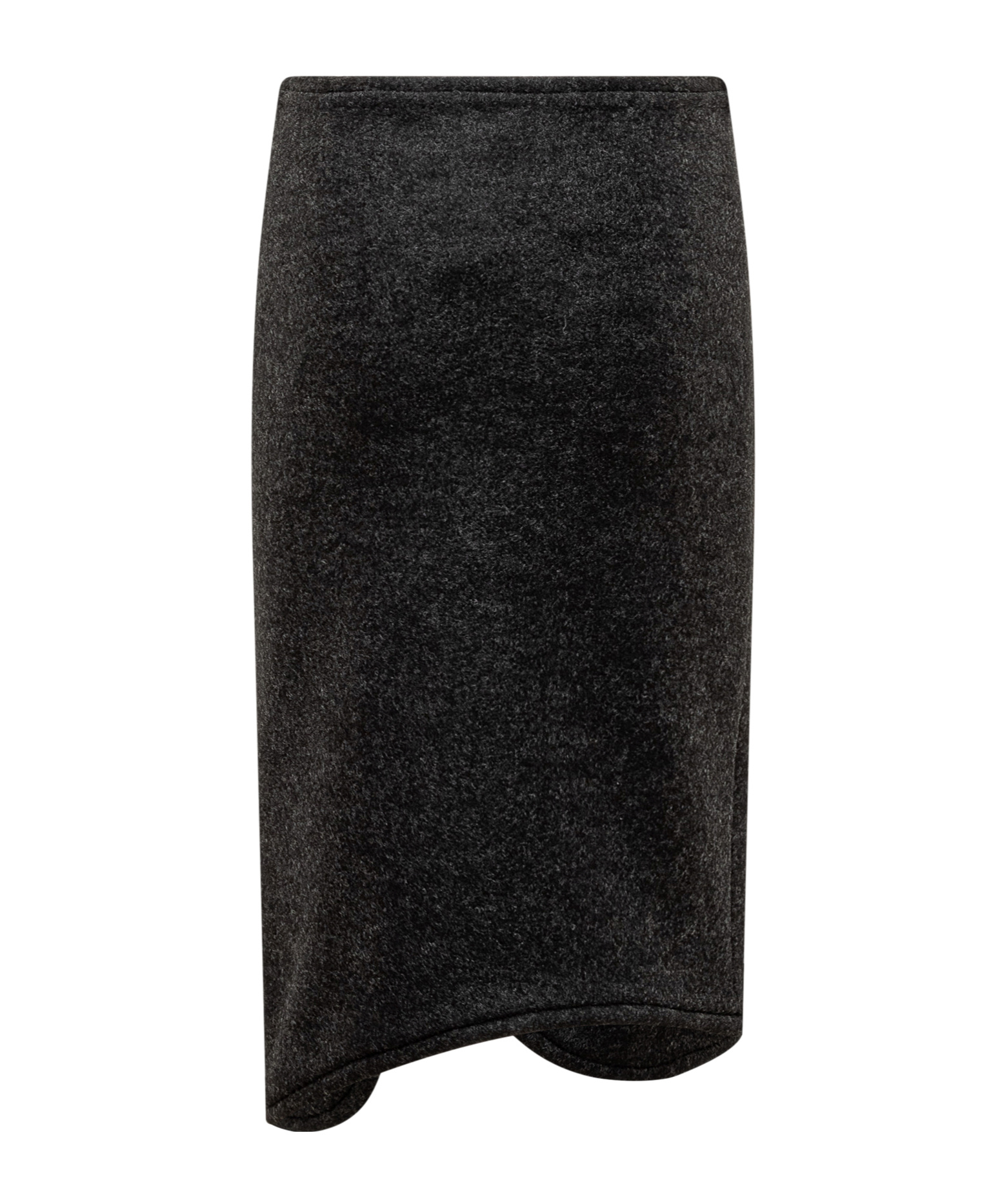 Victoria Beckham Padded Tube Detail Skirt In Black