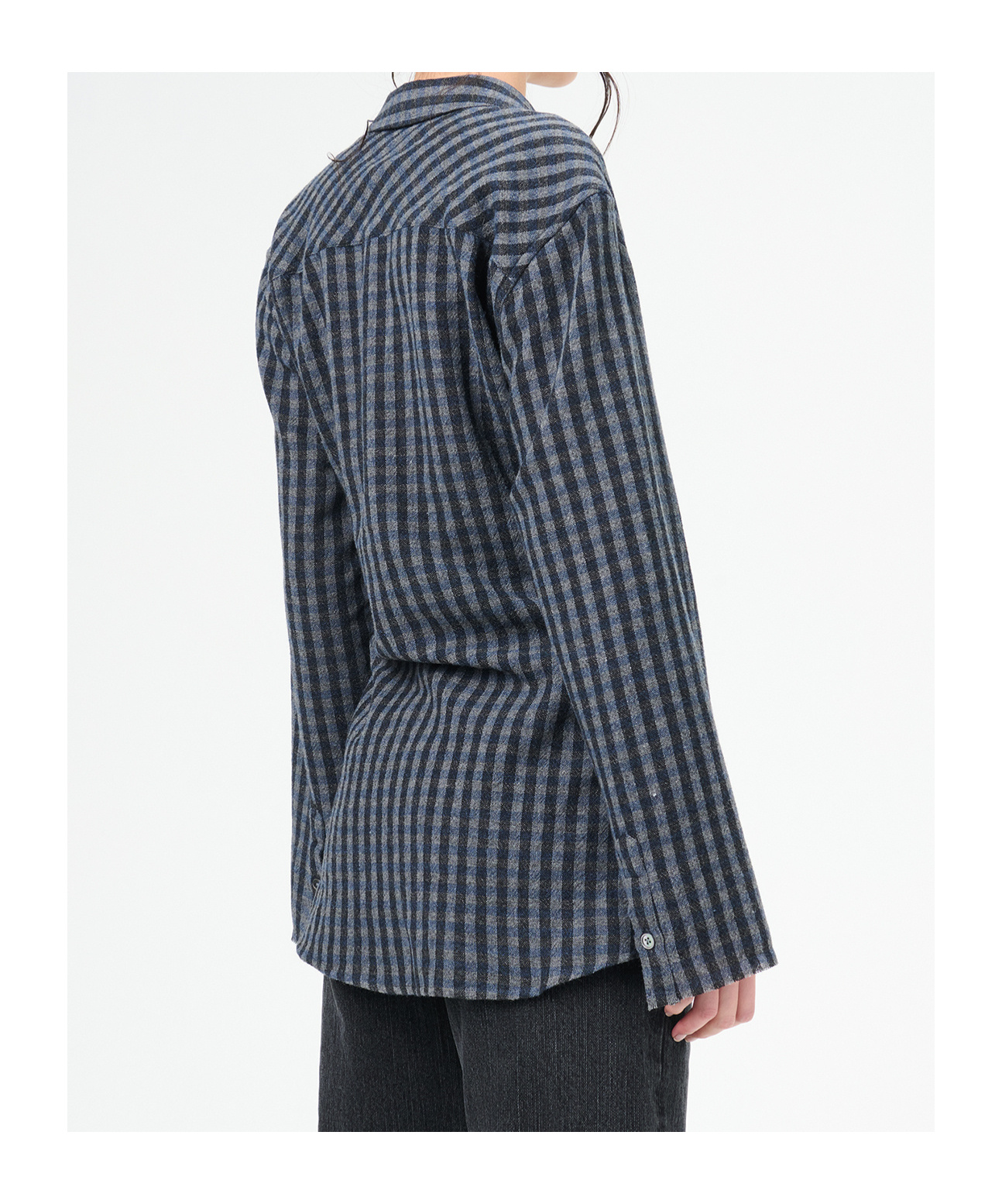 Our Legacy Navy Daisy Shirt In Black