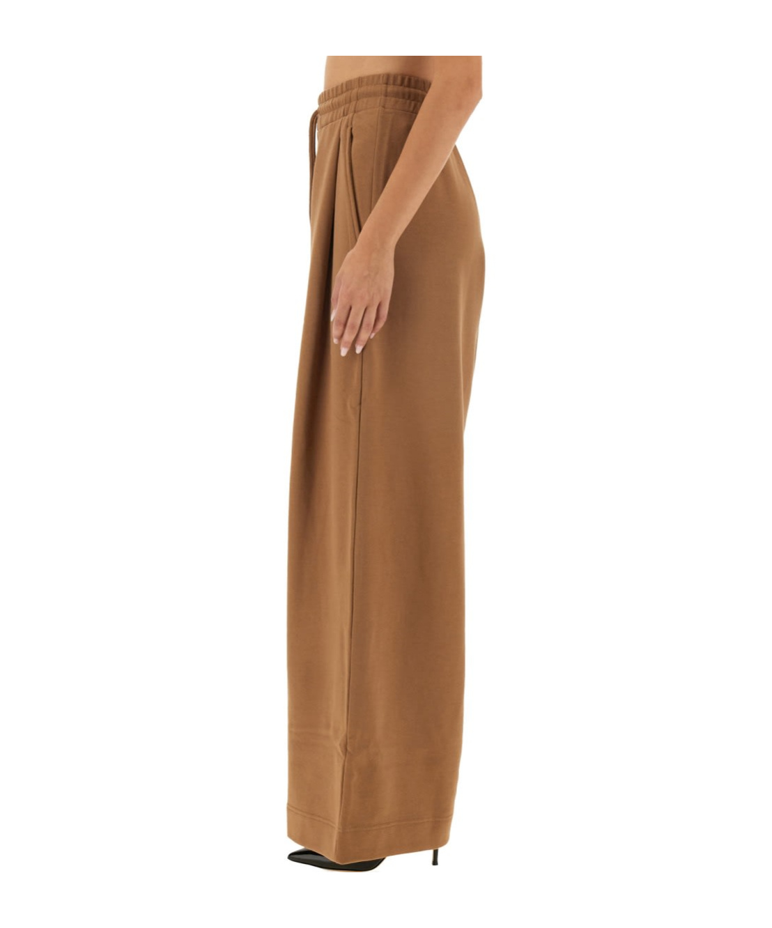 Shop Dries Van Noten Drawstring Casual Pants In Brown