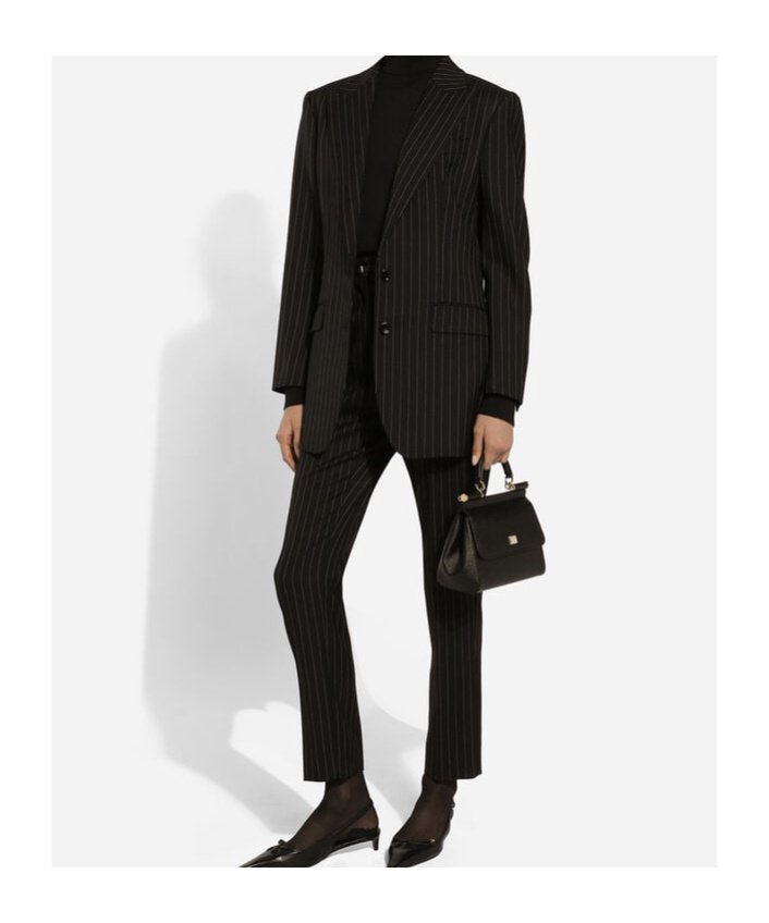 Dolce & Gabbana Medium Siicily Shoulder Bag In Black
