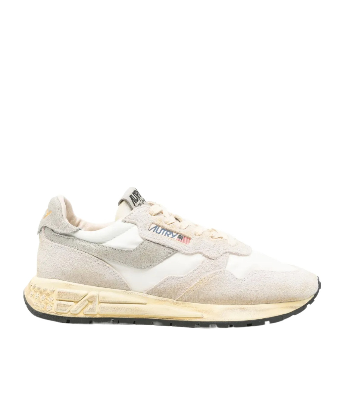 Autry Reelwind Super Vintage Sneakers In Nude