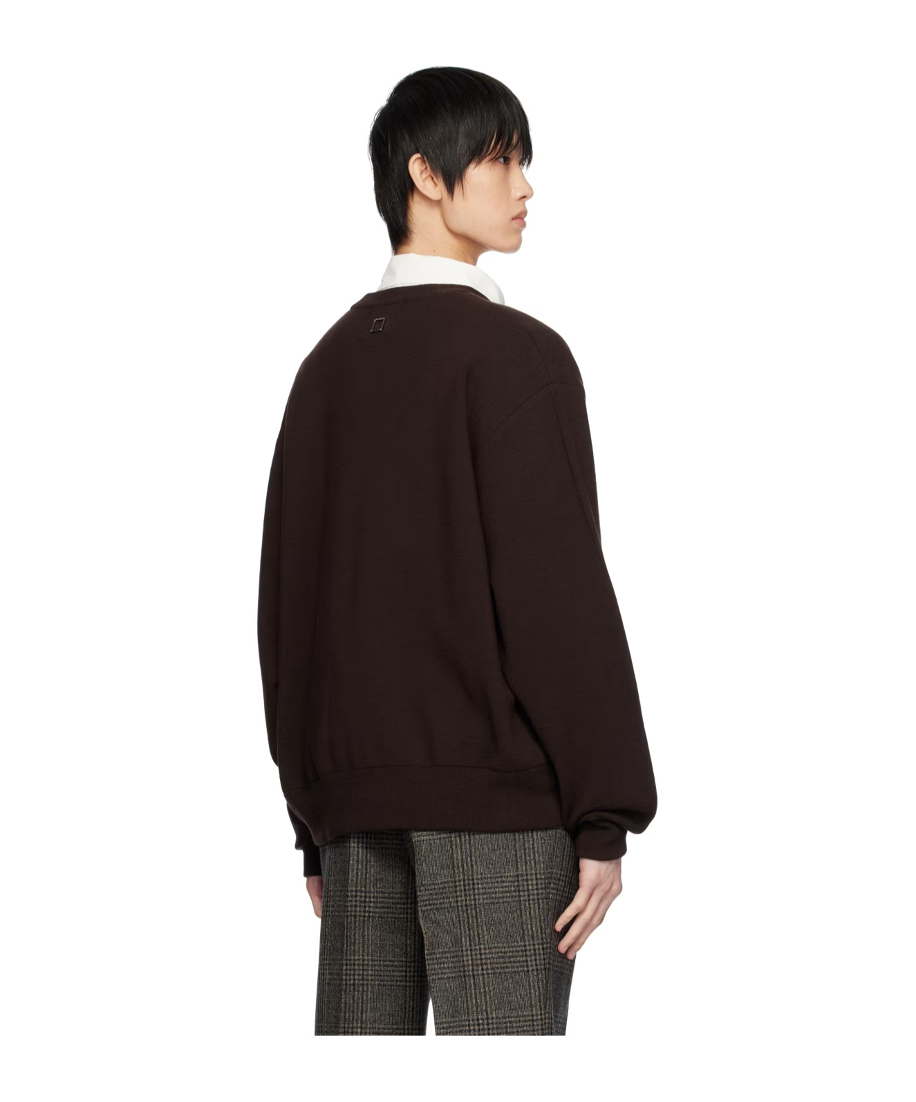 Wooyoungmi Button Long-sleeved Cardigan In Black