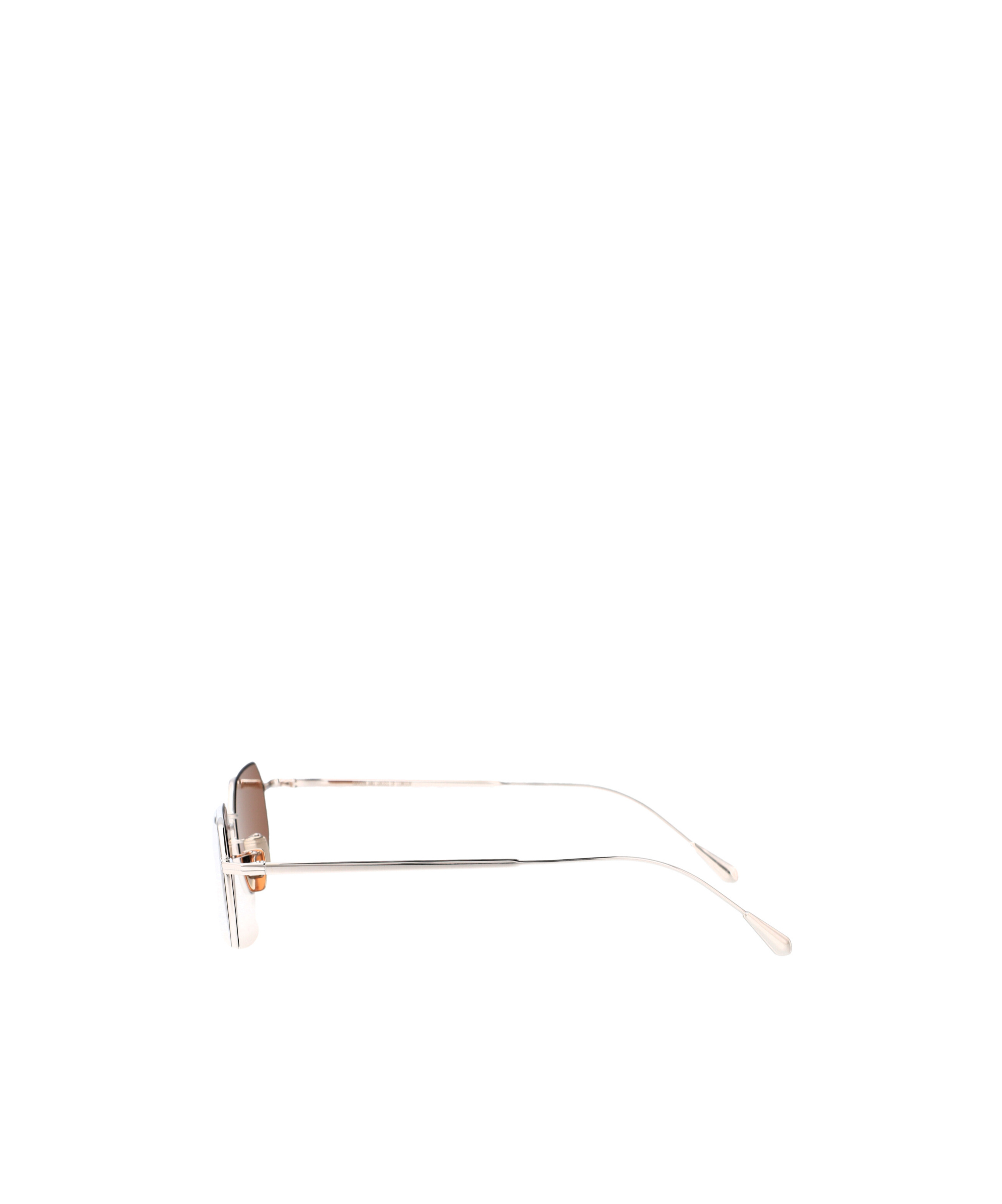 Cutler  Gross Ausn Geometric-frame Sunglasses In Silver