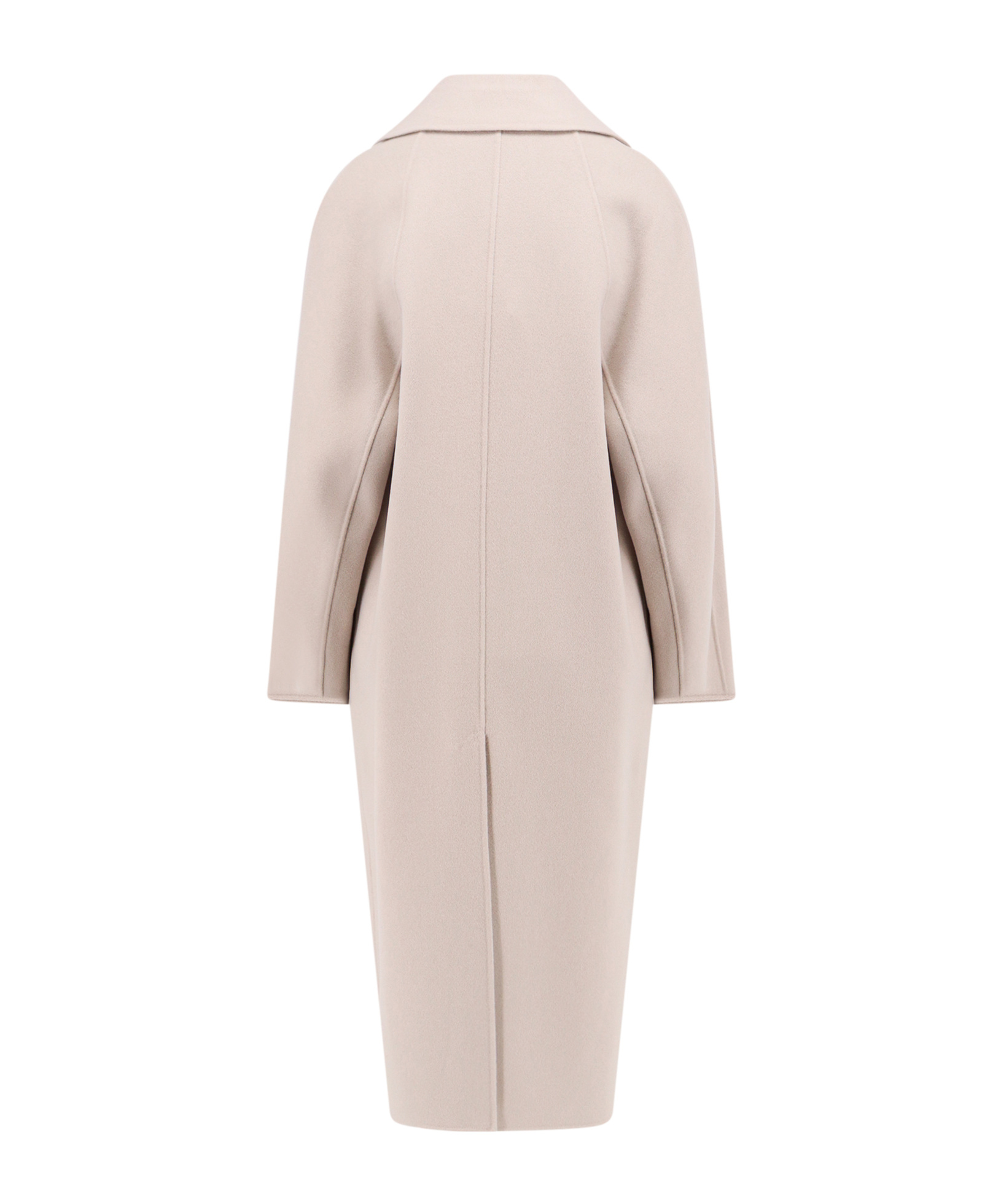 Max Mara Capi Double Breasted Oversize Coat In Nude