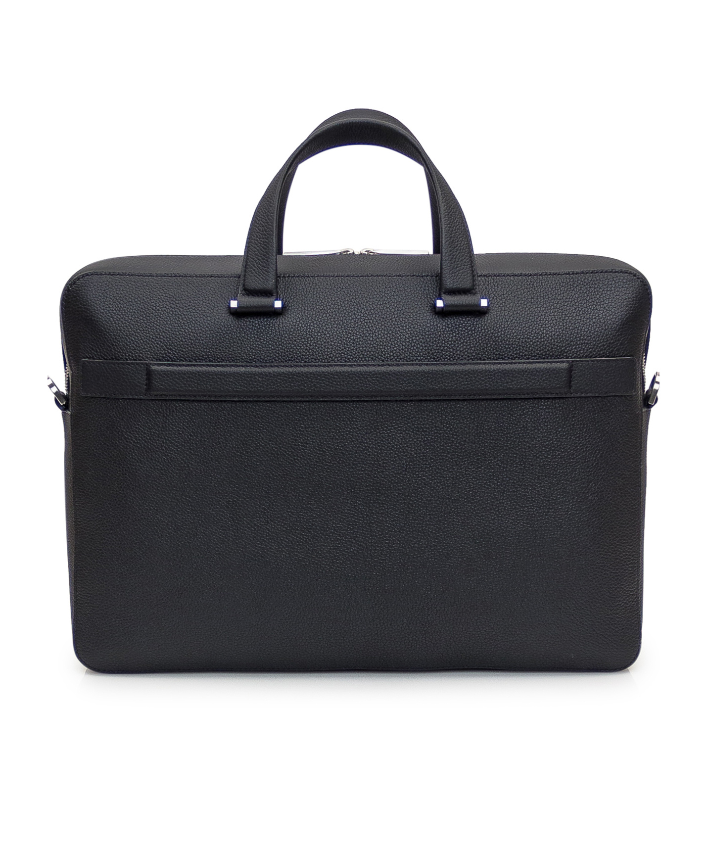 FERRAGAMO SALVATORE FERRAGAMO GANCINI EMBOSSED BRIEFCASE
