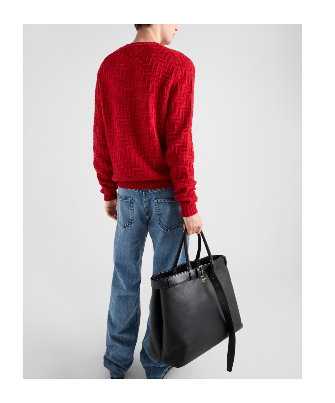 Prada Low-rise Jeans In Blue