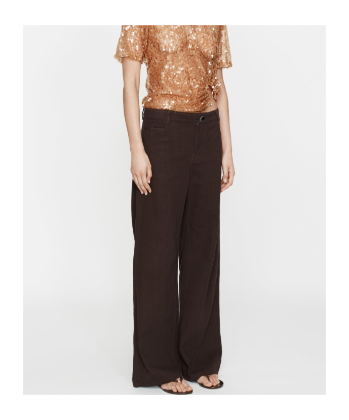 Christopher Esber Relaxed Denim Jean In Brown