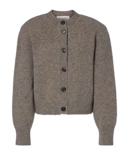Rohe Wool Cardigan In Gray