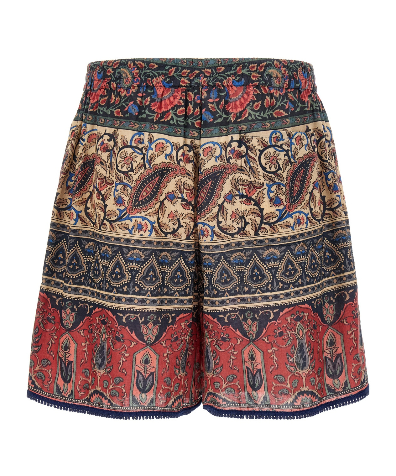 Valentino Garavani Voyage Imaginaire Bermuda Shorts In Black