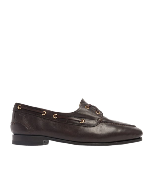Bally 10mm Pathy Leather Loafers In Ebony