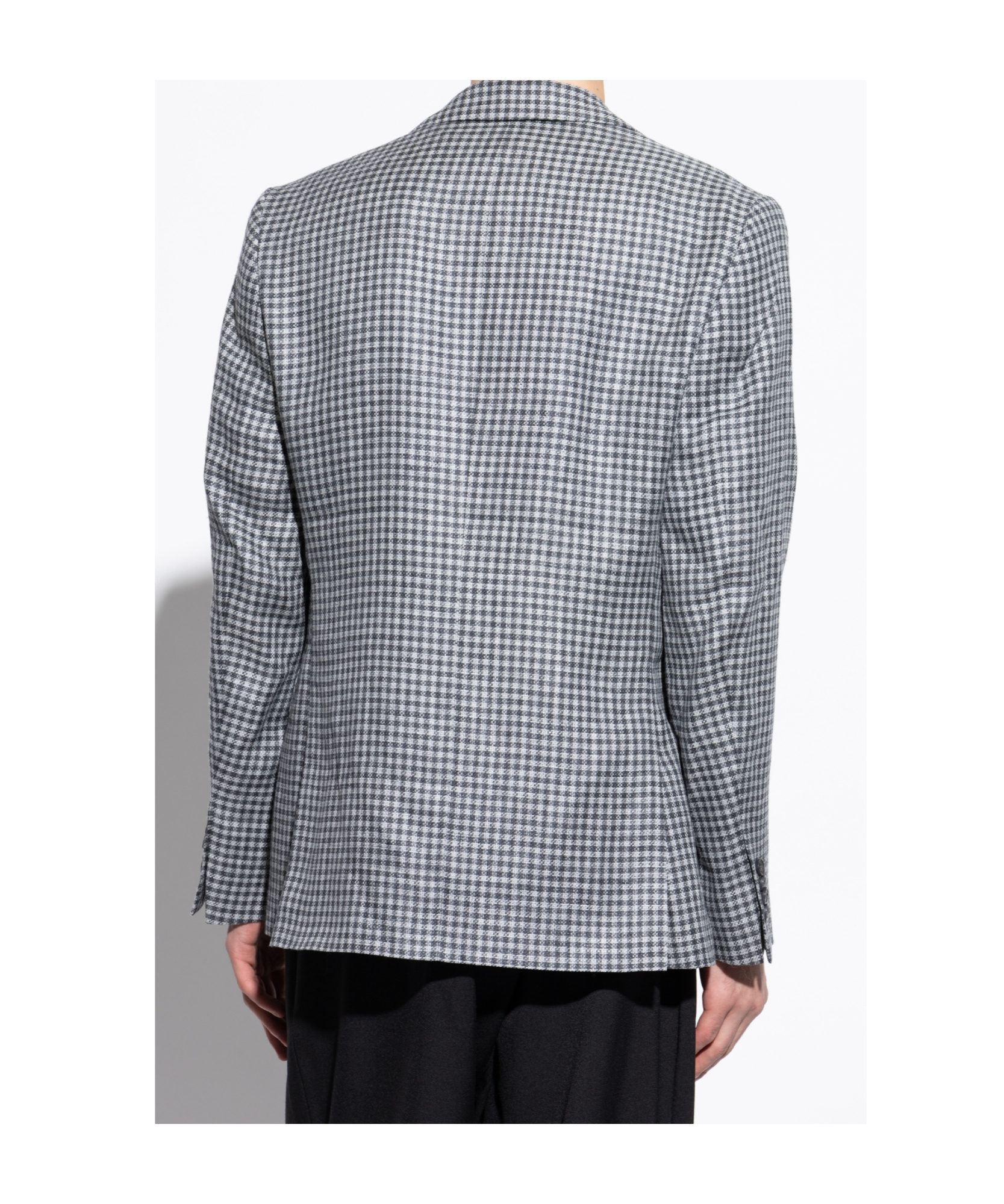 OFFICINE GENERALE CHECKED BLAZER