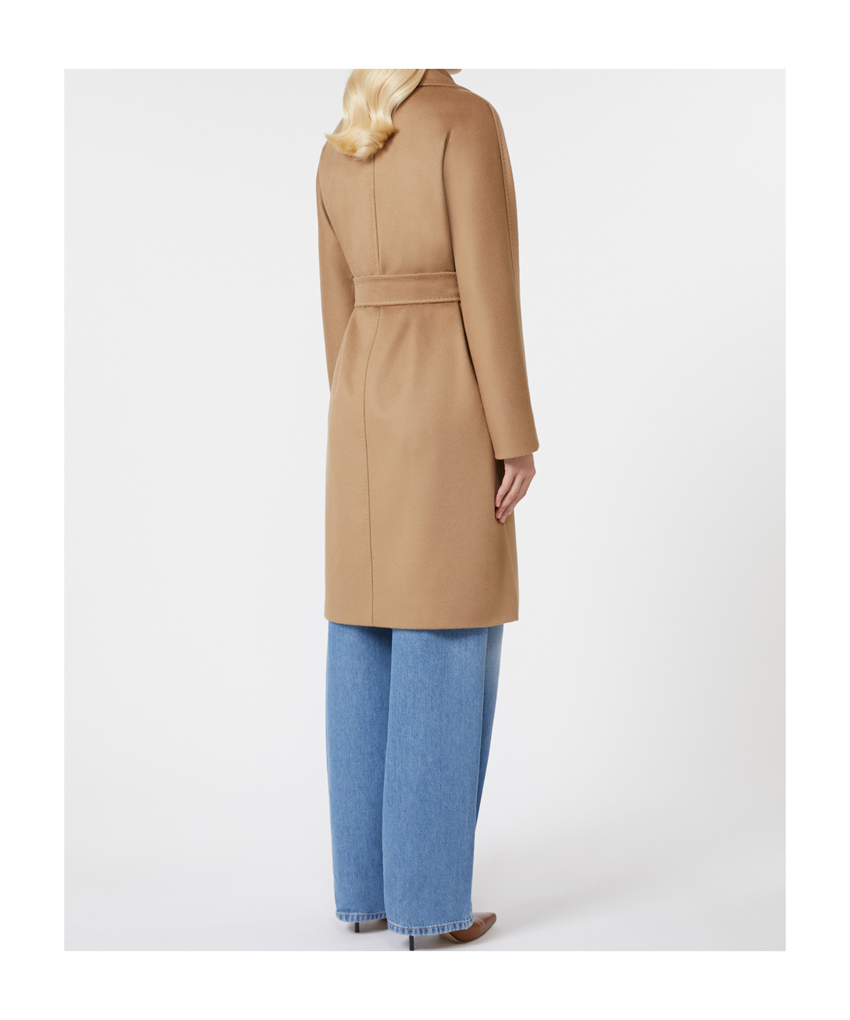 Shop Max Mara Wool Robe Coat