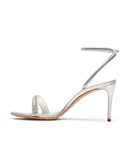 Shop Casadei 80mm Stratosphere Julia Wonder Sandals In White