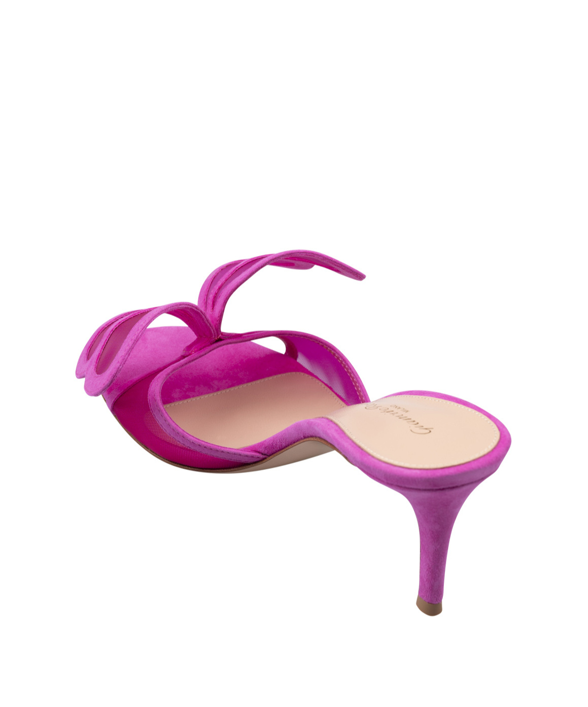 Gianvito Rossi Round Toe High Heel Sandals