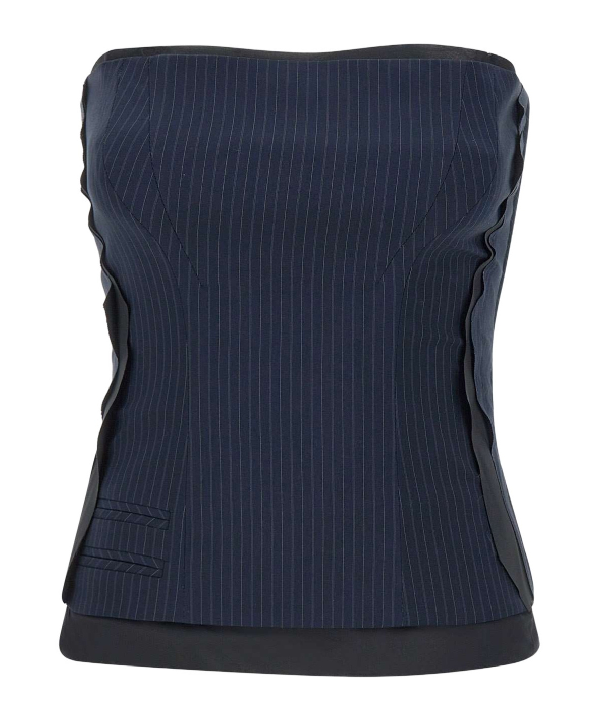 Ottolinger Strapless Vest In Black