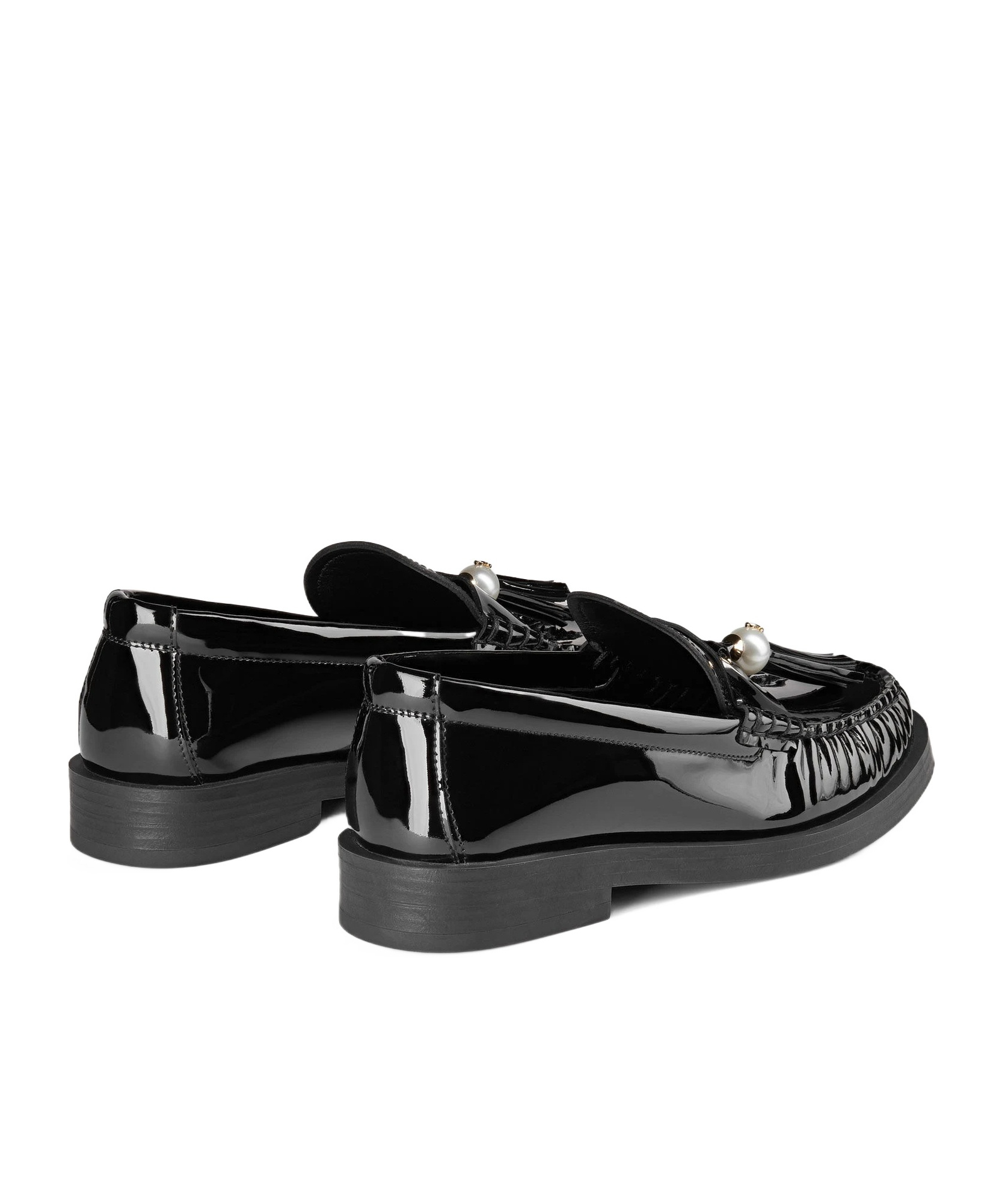 Jimmy Choo Addie Loafers In Black
