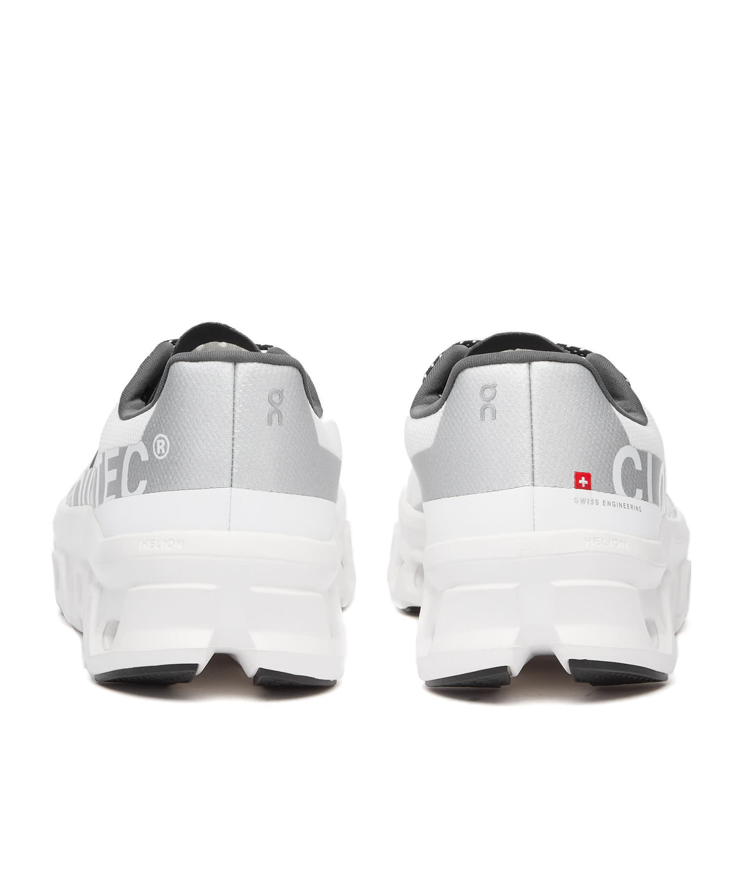 On Running Cloudmonster Sneakers With Technical Fabric Upper In White