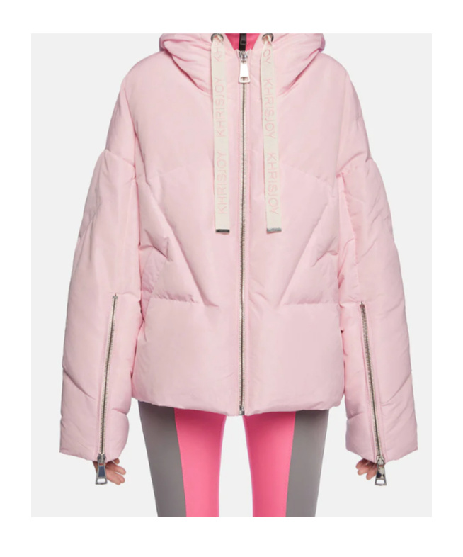 Khrisjoy Iconic Milano In Taffeta Diamond Pink In Pink