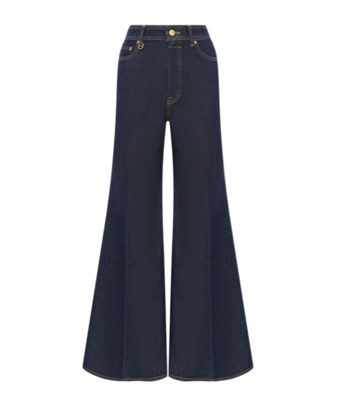 Zimmermann Flared Jeans In Black