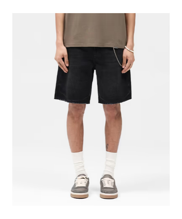 Represent Cotton Shorts In Black