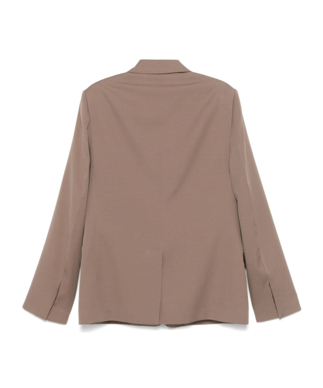 Lanvin Long-sleeved Suit Coat In Brown