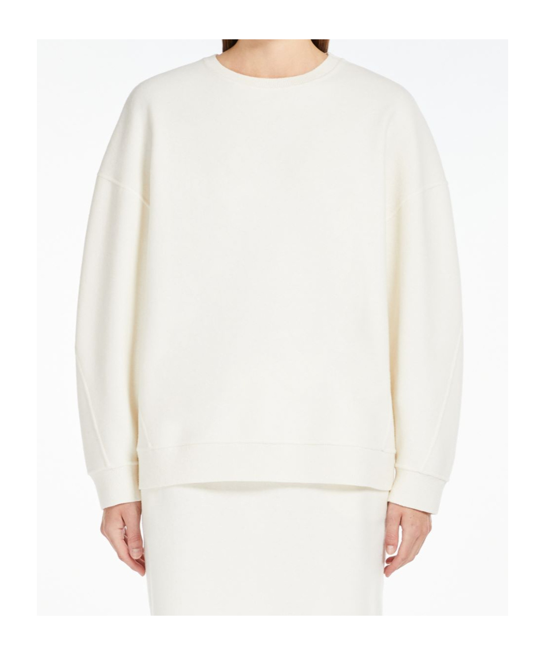 MAX MARA LONG-SLEEVED WOOL CASHMERE SWEATER