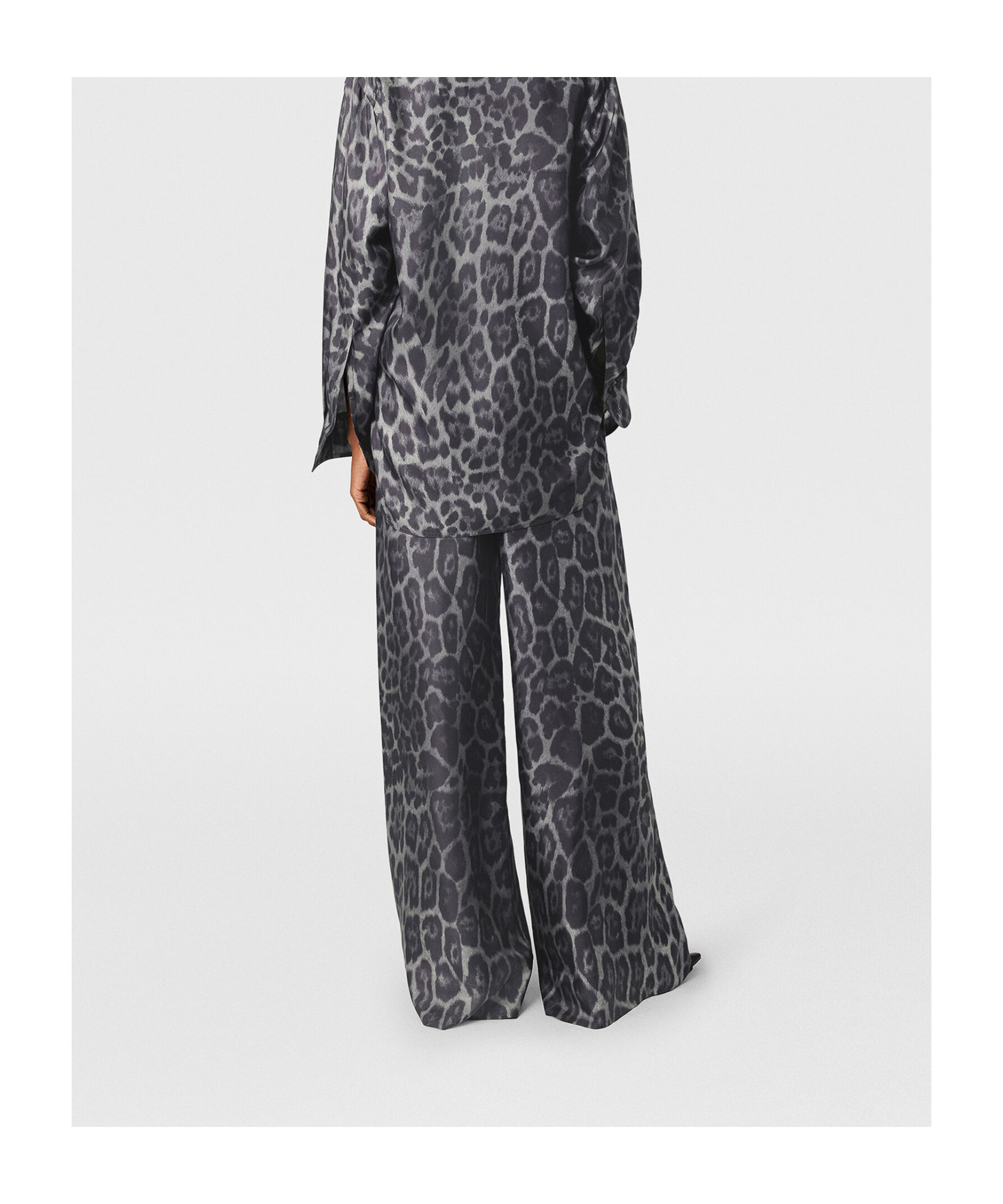 Stella Mccartney Oversized Drawstring Leopard Print Pants