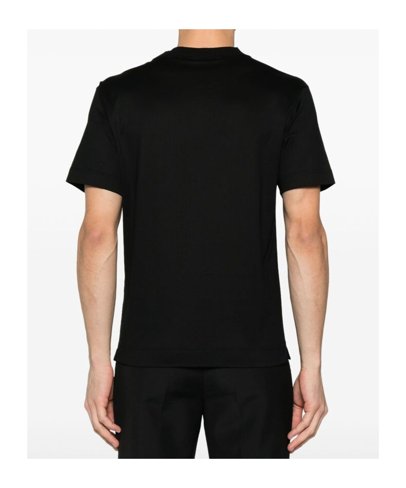 Shop Tagliatore Short-sleeved T-shirt In Black