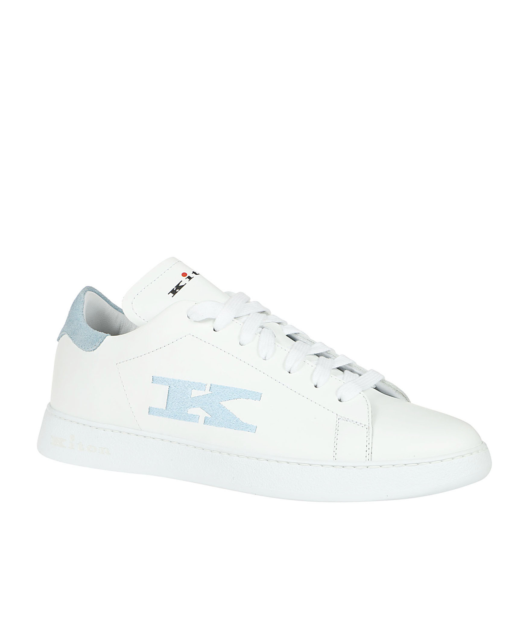 Kiton Round-headed Sports Shoes In White