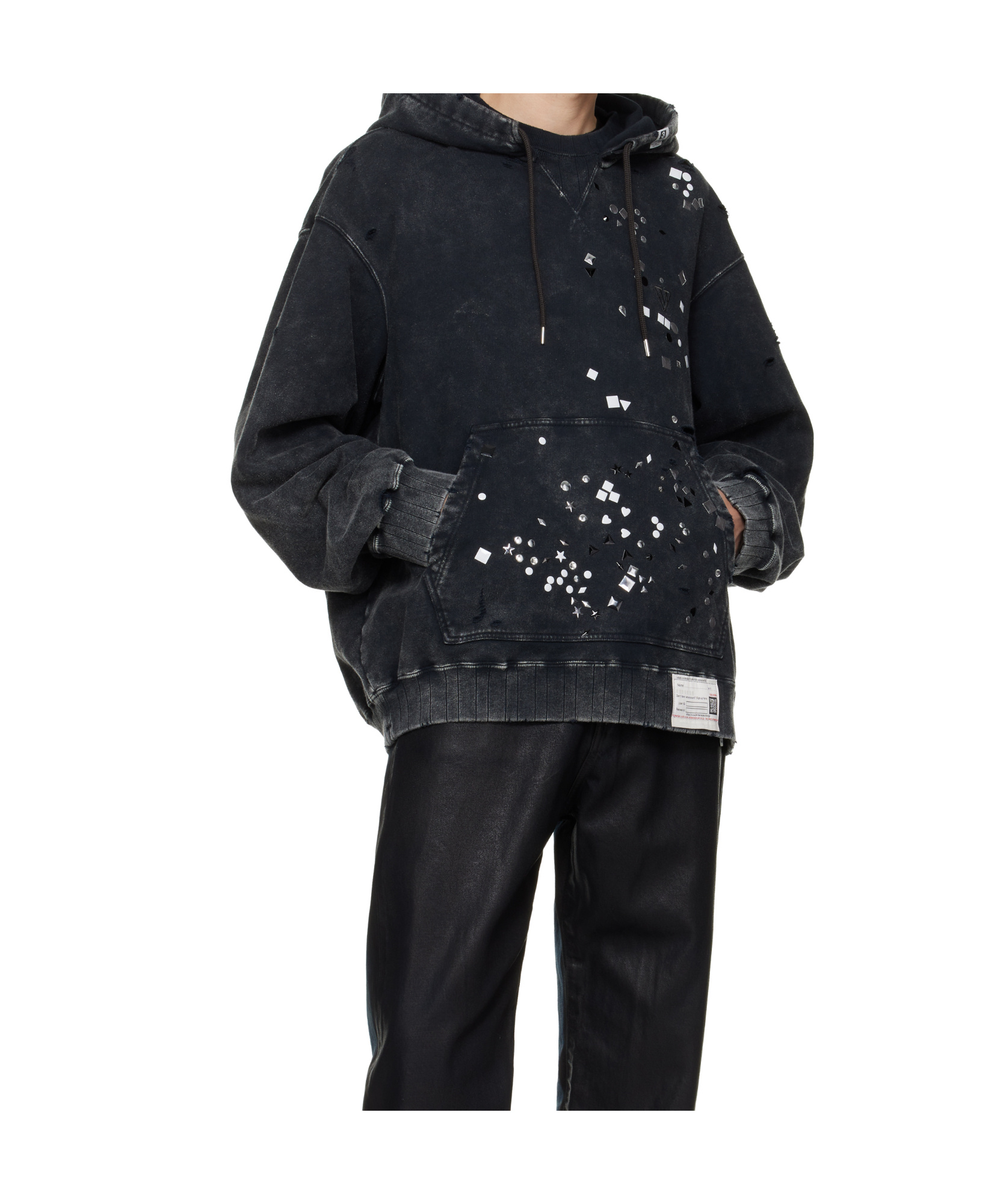 Miharayasuhiro Long-sleeved Sweatshirt In Blue