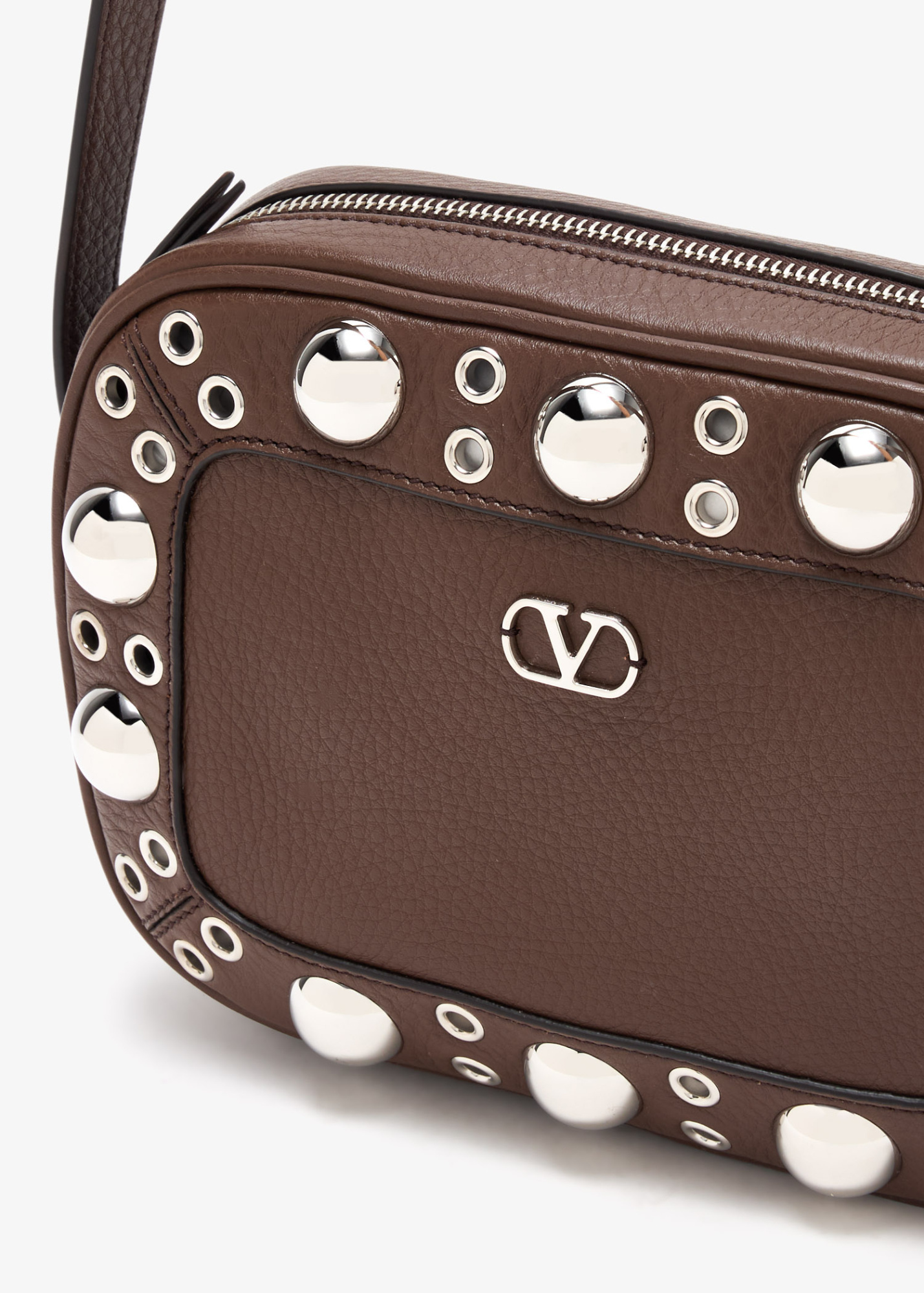 Valentino Nellcôte Vlogo Signature Zip-up Crossbody Bag