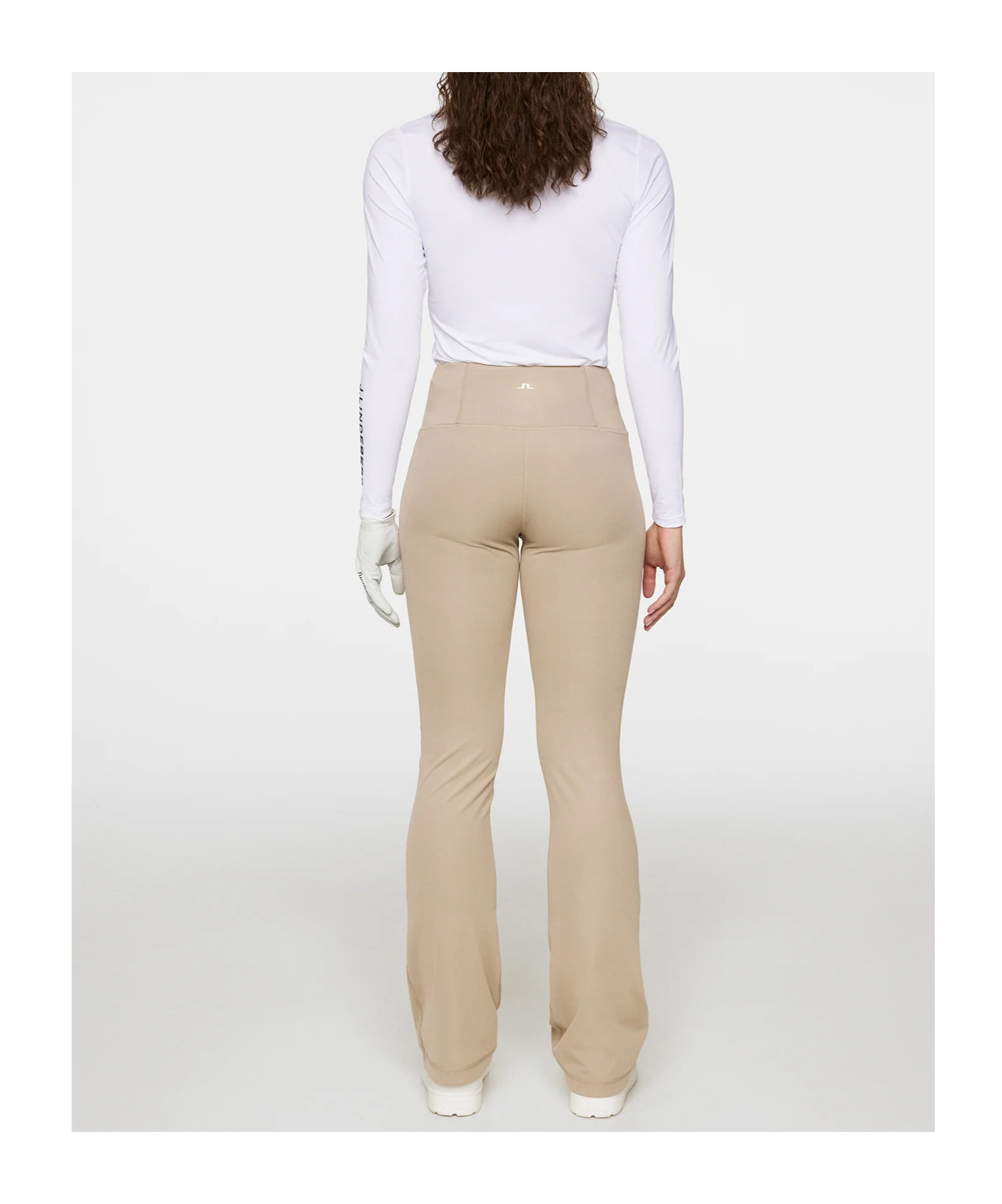 J. Lindeberg Fiona Flared Leggings In Brown