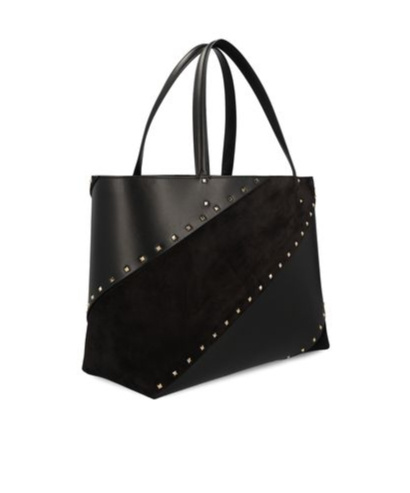 Valentino Garavani Rockstud Tote Bag In Black
