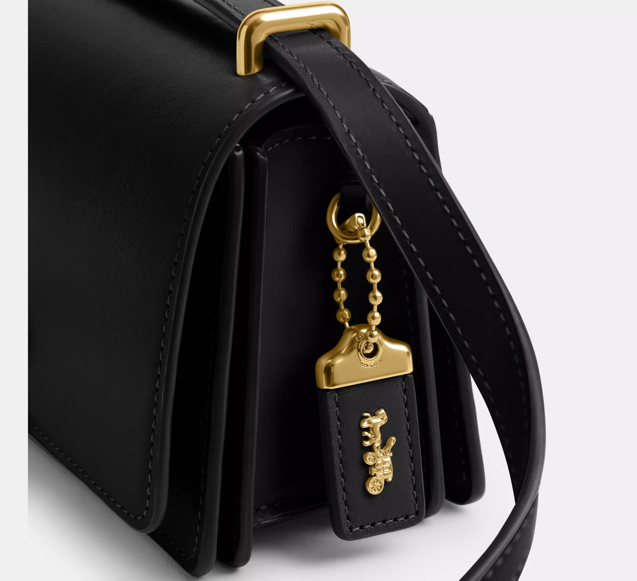 COACH COACH LOGO PLAQUE CROSSBODY BAG