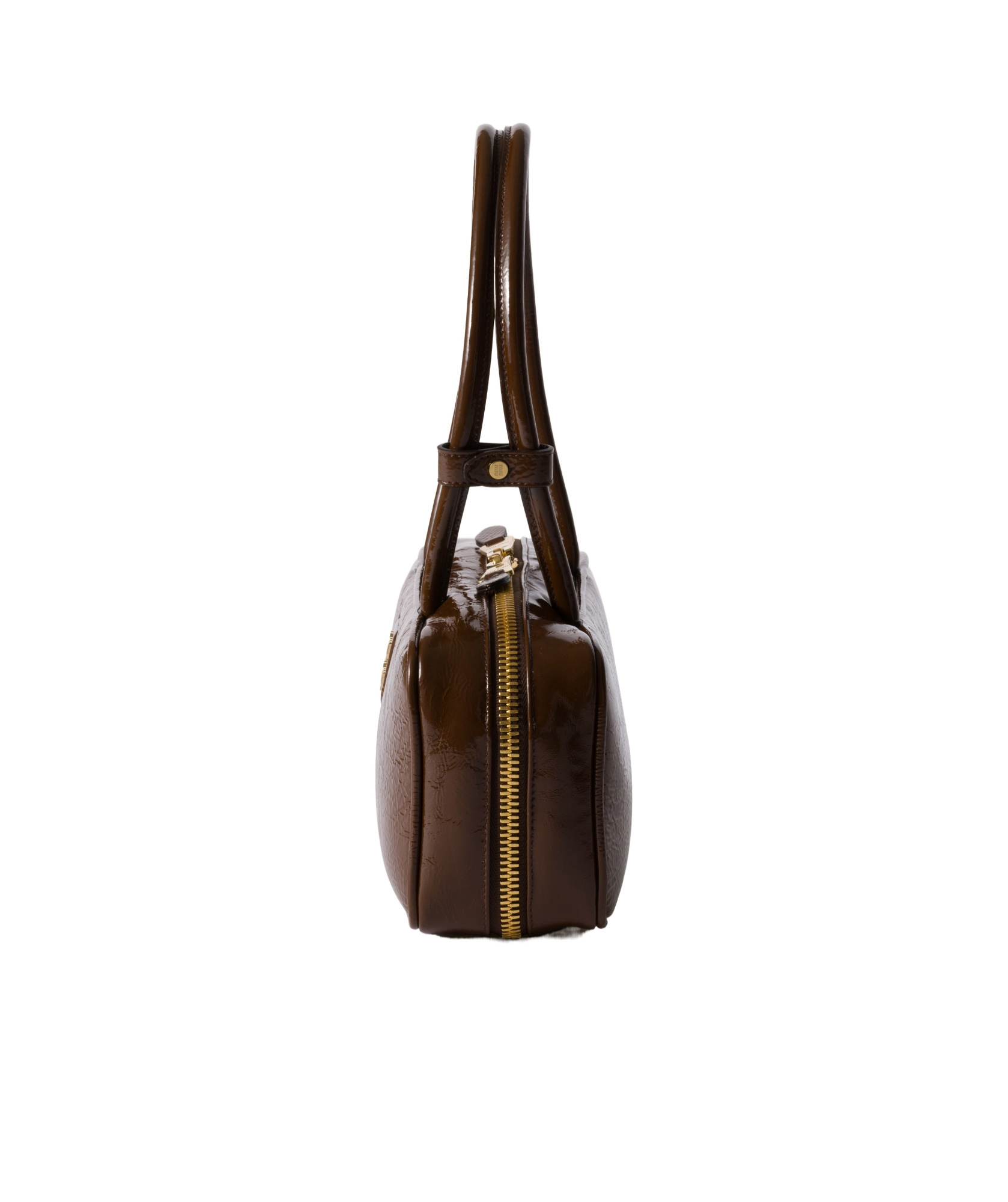 Miu Miu Beau Shoulder Bag In Brown