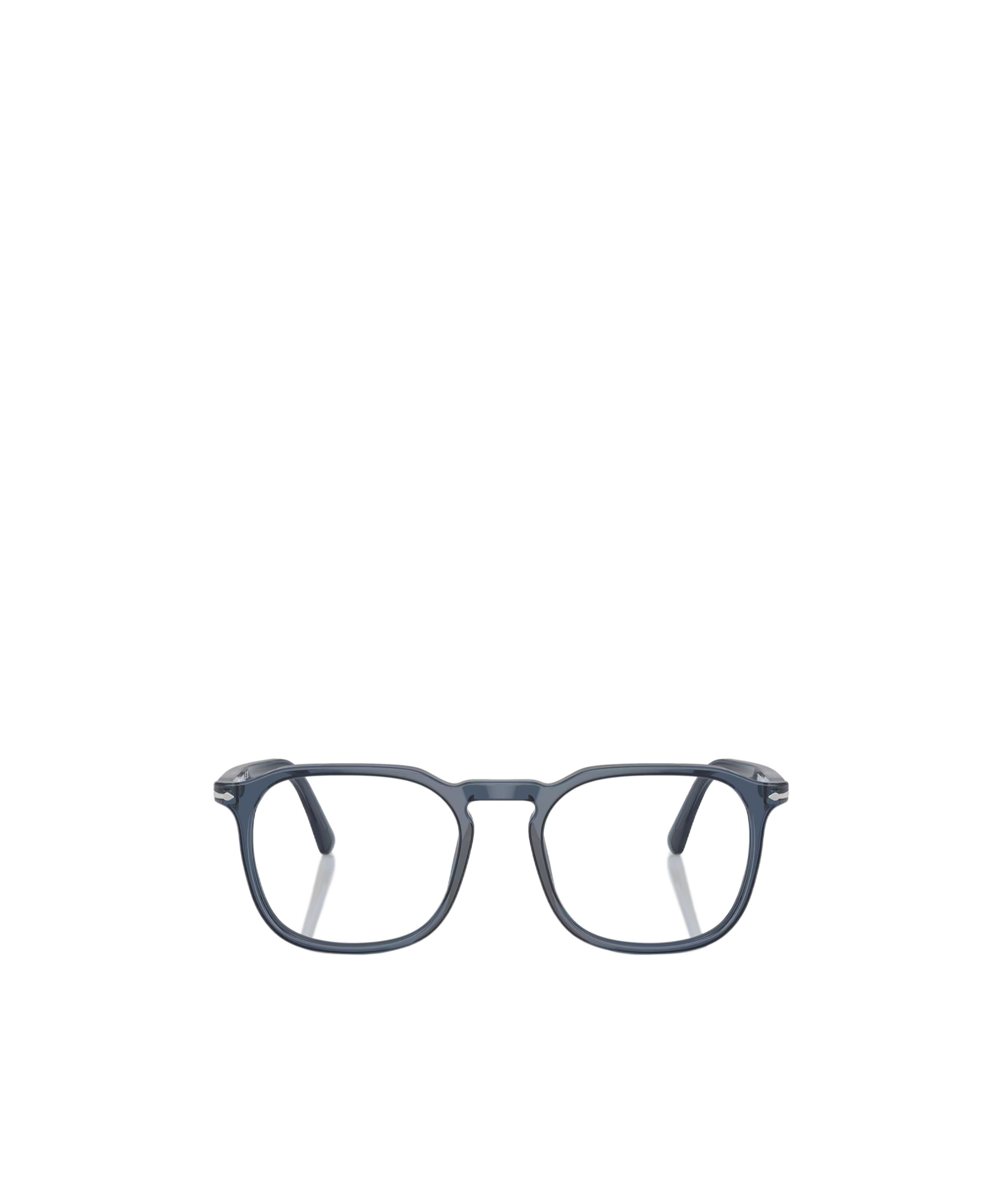 Persol Square Frame Glasses In Gray