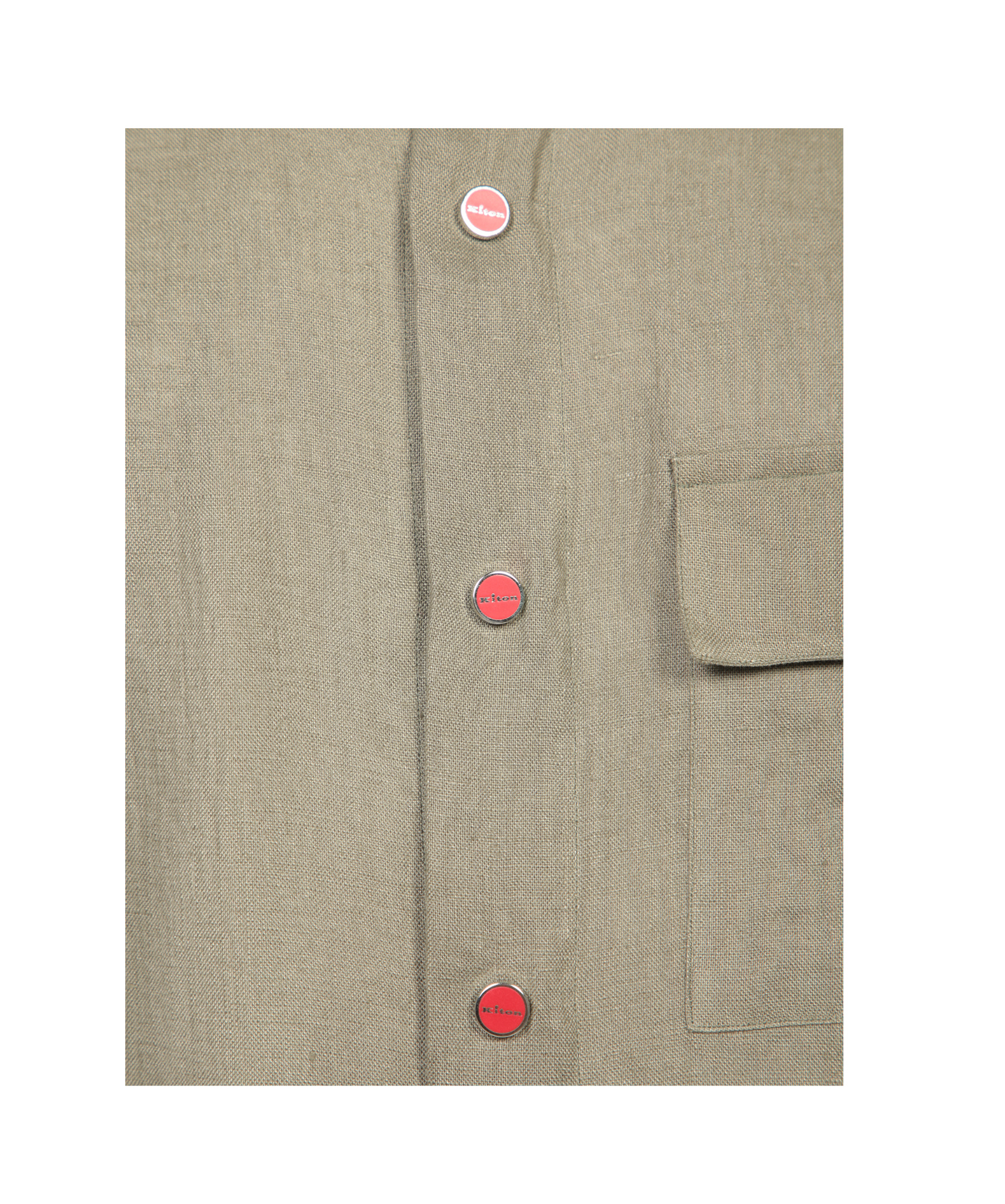 Shop Kiton Long-sleeved Shirt In Nude