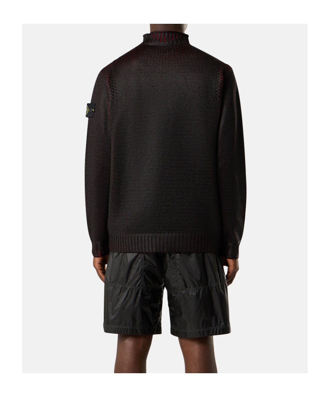 Stone Island 5100066 Polyester With Sublimatic Print In Black