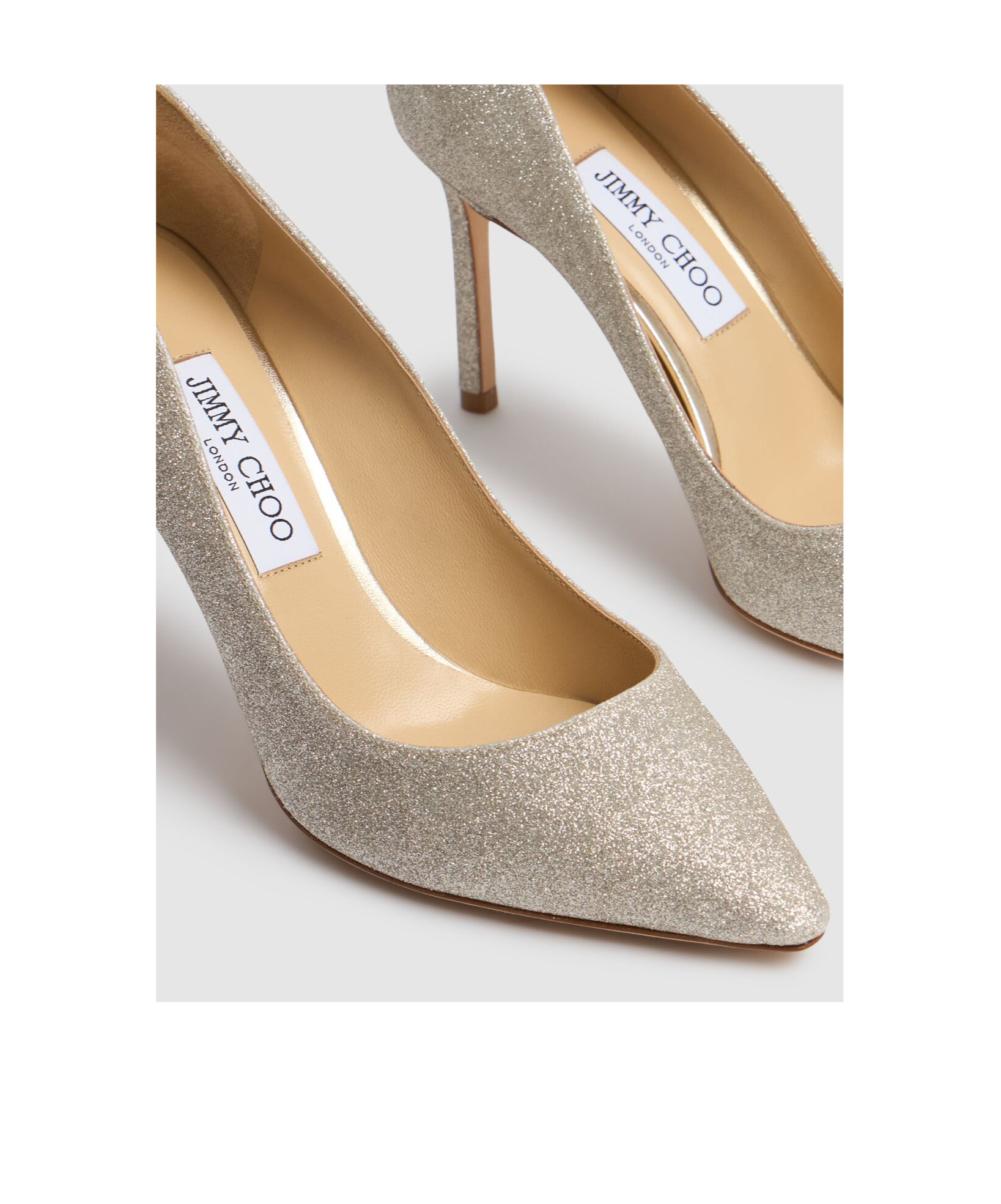 Jimmy Choo Romy 85 Dusty Glitter Pumps Women In Multi