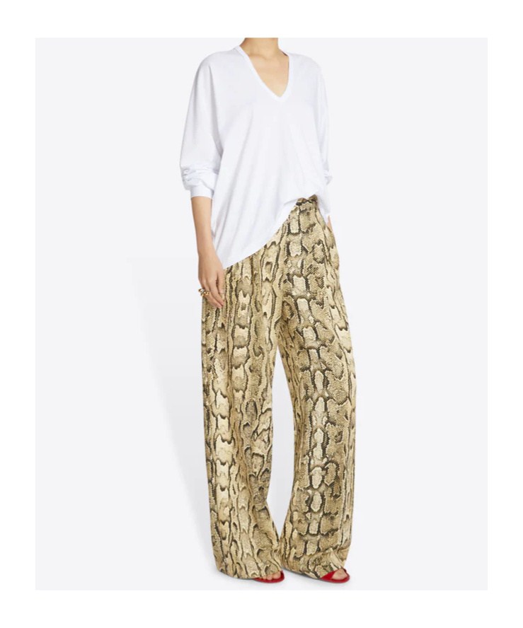 Shop Dries Van Noten V-neck Tee