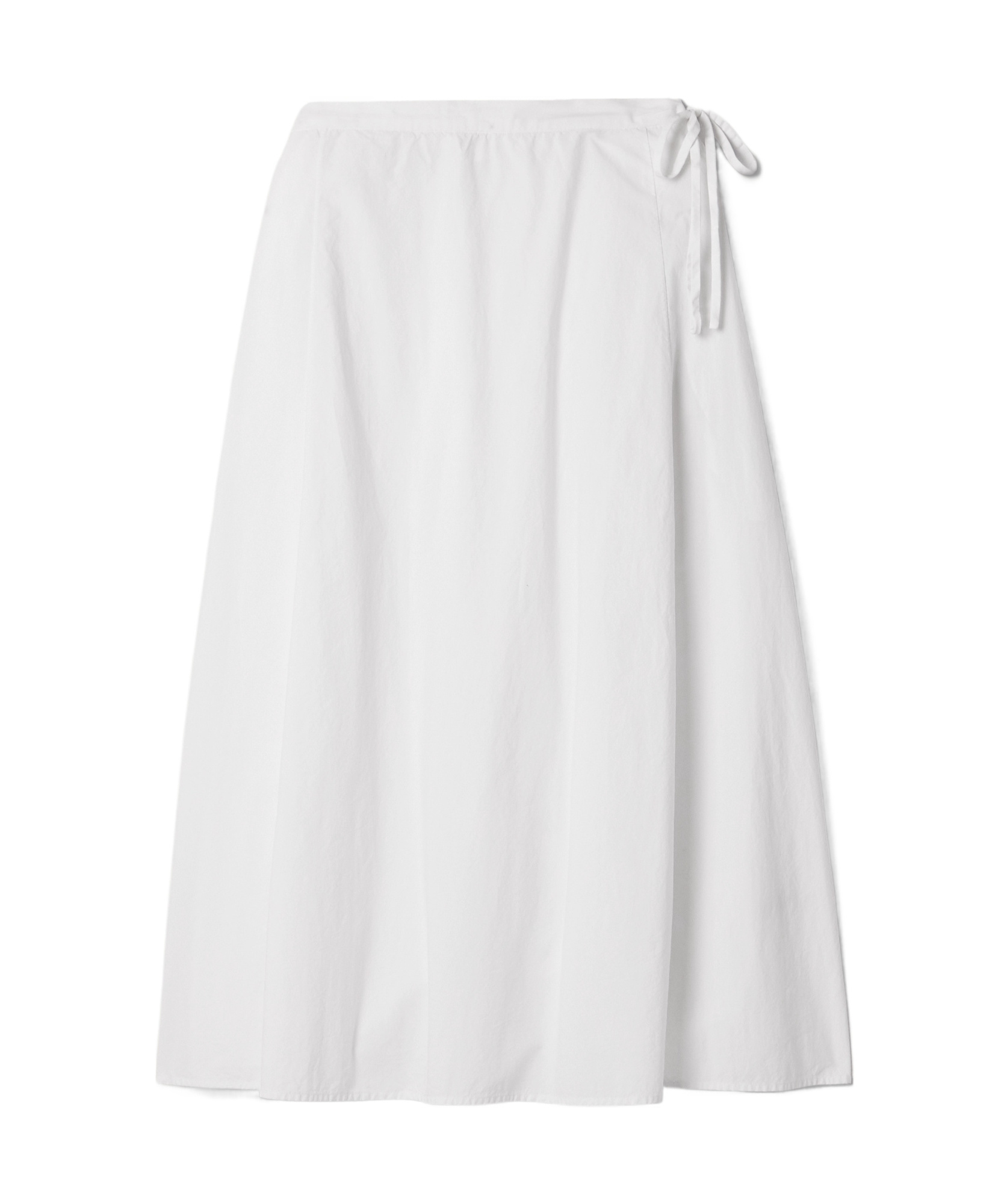 The Row Cotton Poplin Mid-length Dress In White
