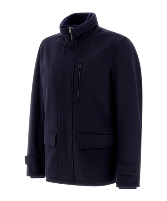 HERNO ZIP-UP BOMBER JACKET